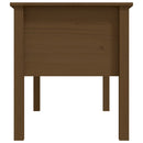 sofabord 102x49x55 cm massivt fyrretræ gyldenbrun