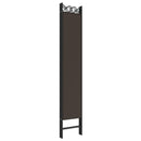 6-panels rumdeler 240x220 cm stof brun