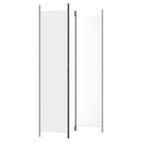 3-panels rumdeler 150x220 cm stof hvid