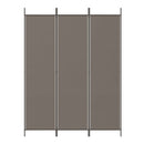 3-panels rumdeler 150x220 cm stof antracitgrå
