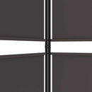 5-panels rumdeler 250x180 cm stof brun