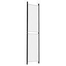 4-panels rumdeler 200x220 cm stof hvid
