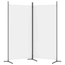 2-panels rumdeler 175x180 cm stof hvid