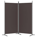 2-panels rumdeler 175x180 cm stof brun