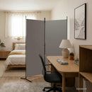 2-panels rumdeler 175x180 cm stof antracitgrå