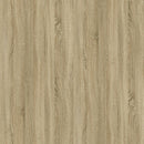 sideborde 2 stk. 40x40x35 cm konstrueret træ sonoma-eg