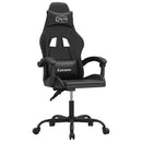 drejelig gamingstol kunstlæder sort
