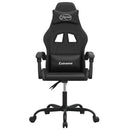 drejelig gamingstol kunstlæder sort