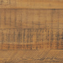 skænk 110x35x70 cm massivt fyrretræ brun