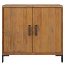 skænk 75x35x70 cm massivt fyrretræ brun