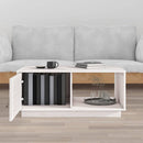 sofabord 80x50x35,5 cm massivt fyrretræ hvid