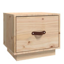 sengebord 40x34x35 cm massivt fyrretræ