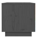 sengeborde 2 stk. 40x34x35 cm massivt fyrretræ grå
