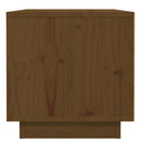 sengebord 40x34x35 cm massivt fyrretræ gyldenbrun