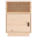 sengeborde 2 stk. 40x34x55 cm massivt fyrretræ