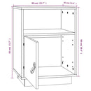 sengeborde 2 stk. 40x34x55 cm massivt fyrretræ