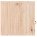 vægskab 60x30x30 cm massivt fyrretræ