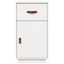 skrivebordsskab 40x50x75 cm massivt fyrretræ hvid