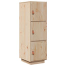 højskab 34x40x108,5 cm massivt fyrretræ