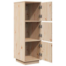 højskab 34x40x108,5 cm massivt fyrretræ