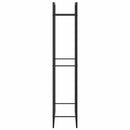 brænderist mat sort 80x28x154 cm stål