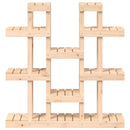 plantestativ 104,5x25x109,5 cm massivt fyrretræ