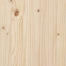 plantestativ 104,5x25x109,5 cm massivt fyrretræ