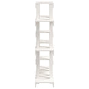 plantestativ 104,5x25x109,5 cm massivt fyrretræ hvid