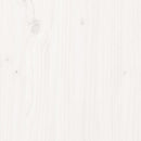 plantestativ 104,5x25x109,5 cm massivt fyrretræ hvid