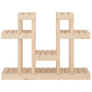 plantestativ 104,5x25x77,5 cm massivt fyrretræ