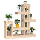 plantestativ 92x25x97 cm massivt fyrretræ