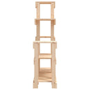 plantestativ 92x25x97 cm massivt fyrretræ