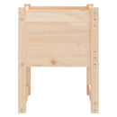 plantekasse 40x40x52,5 cm massivt fyrretræ