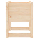 plantekasse 40x40x52,5 cm massivt fyrretræ