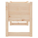 plantekasse 78x40x52 cm massivt fyrretræ