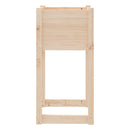 plantekasse 40x40x81 cm massivt fyrretræ