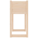 plantekasse 78x40x81 cm massivt fyrretræ