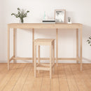 barbord 180x80x110 cm massivt fyrretræ