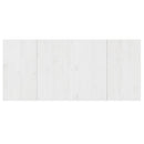 barbord 180x80x110 cm massivt fyrretræ hvid