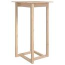 barbord 60x60x110 cm massivt fyrretræ