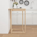 barbord 80x80x110 cm massivt fyrretræ