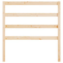 sengegavl 95x4x100 cm massivt fyrretræ