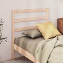sengegavl 95x4x100 cm massivt fyrretræ