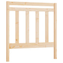 sengegavl 95x4x100 cm massivt fyrretræ