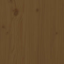 sofabord 110x55x45 cm massivt fyrretræ gyldenbrun