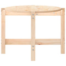 sofabord 118x63x45 cm massivt fyrretræ