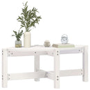 sofabord 87x48x35 cm massivt fyrretræ hvid