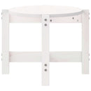 sofabord 87x48x35 cm massivt fyrretræ hvid