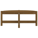 sofabord 87x48x35 cm massivt fyrretræ gyldenbrun