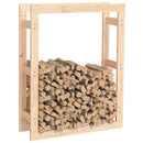 brændestativ 80x25x100 cm massivt fyrretræ
